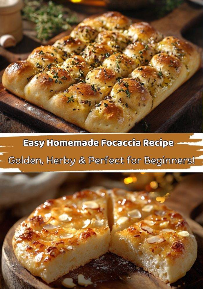 Easy Homemade Focaccia