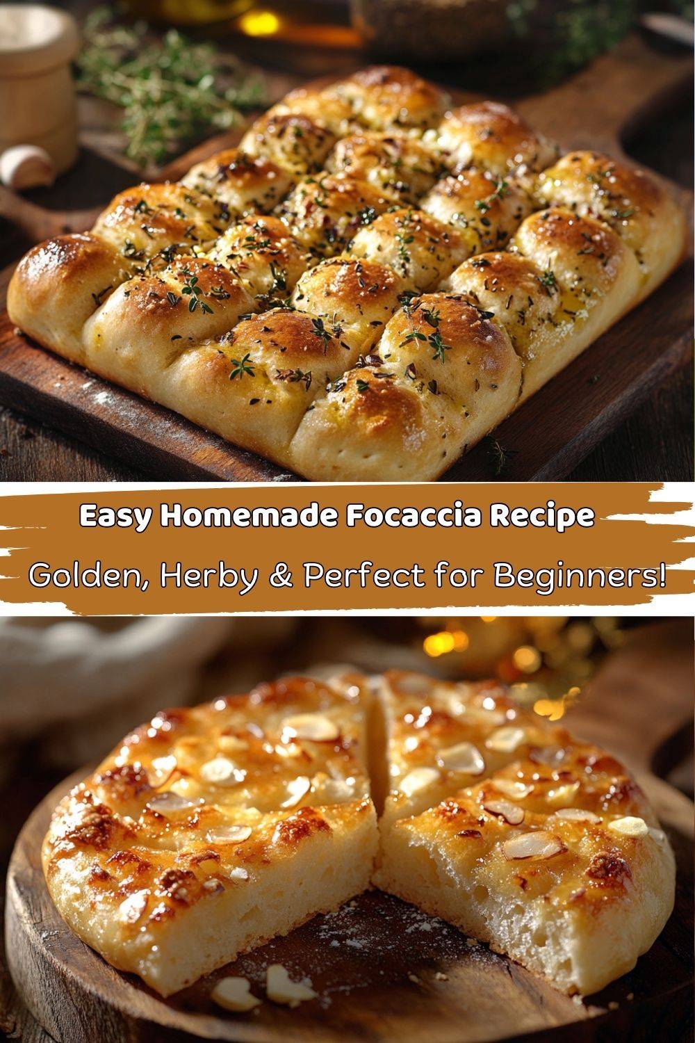 Easy Homemade Focaccia