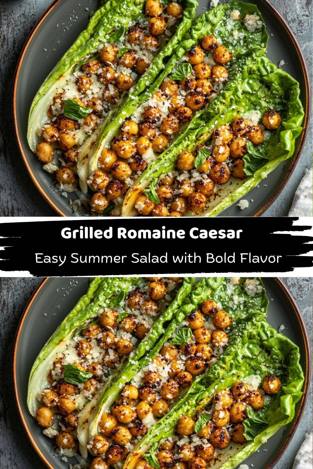 Grilled Romaine Caesar