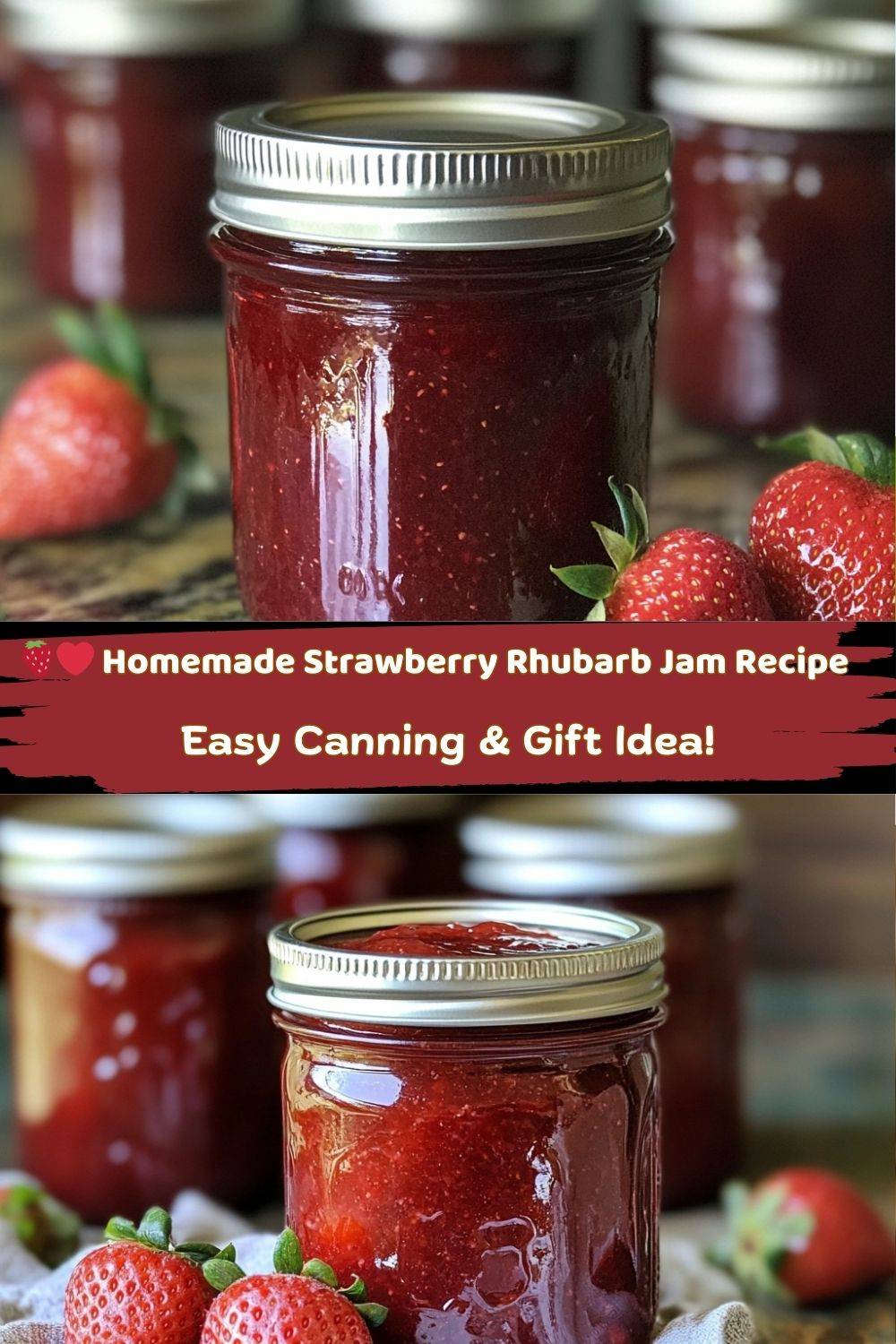Strawberry Rhubarb Jam
