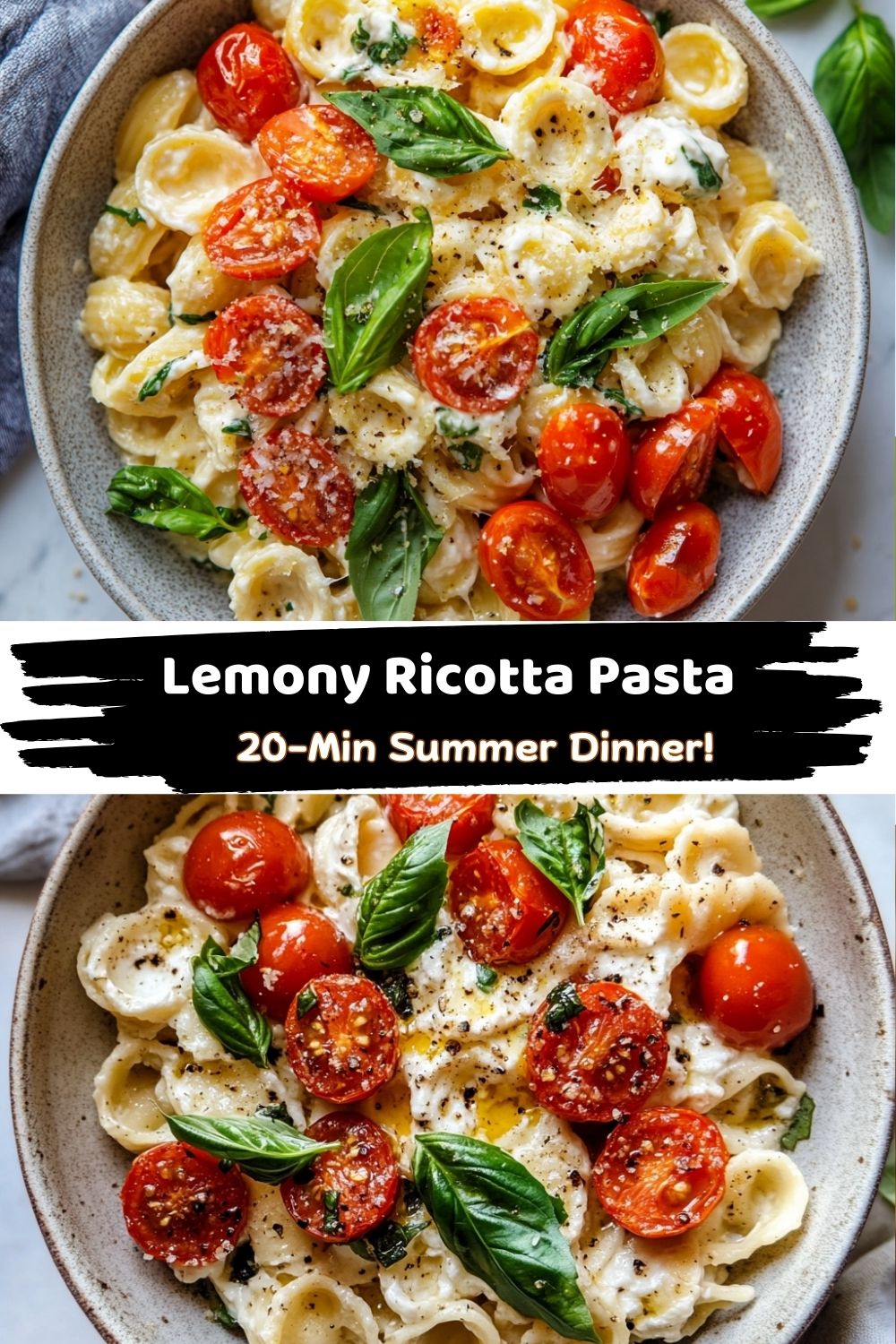 Lemon Ricotta Pasta