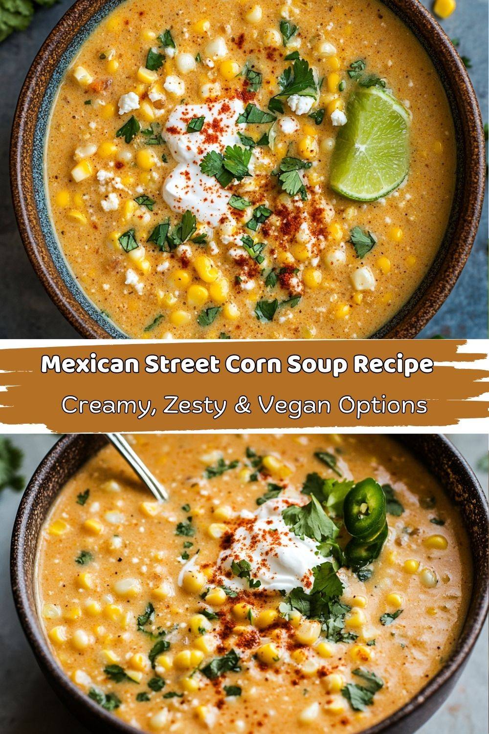 Mexican Street Corn Soup