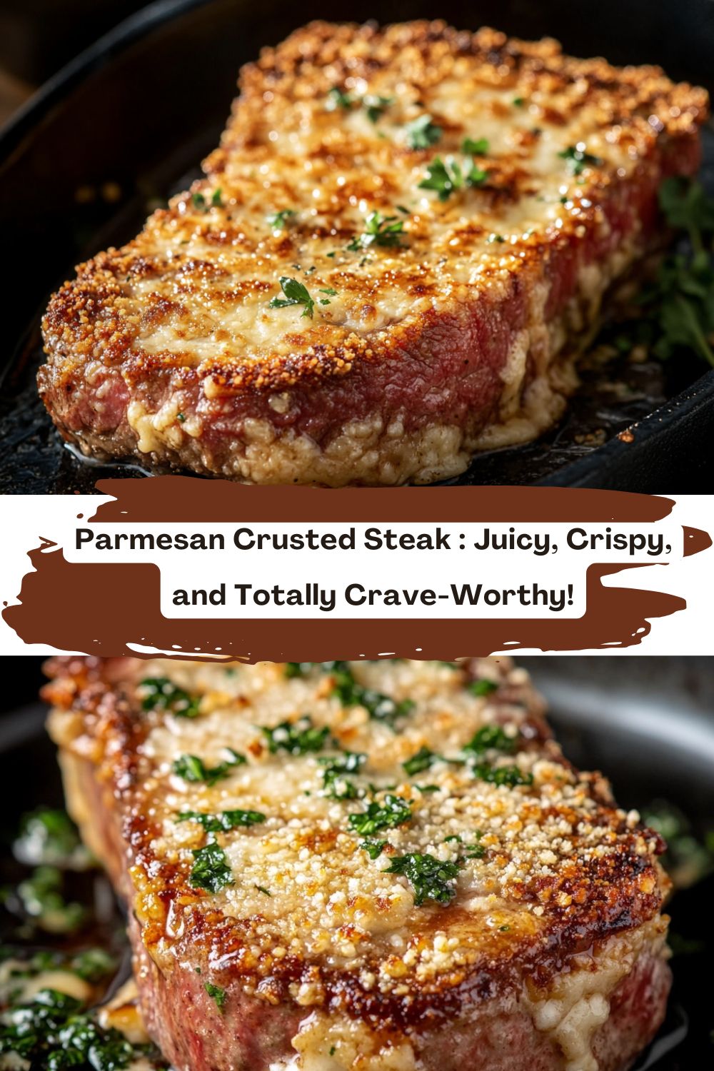 Parmesan Crusted Steak