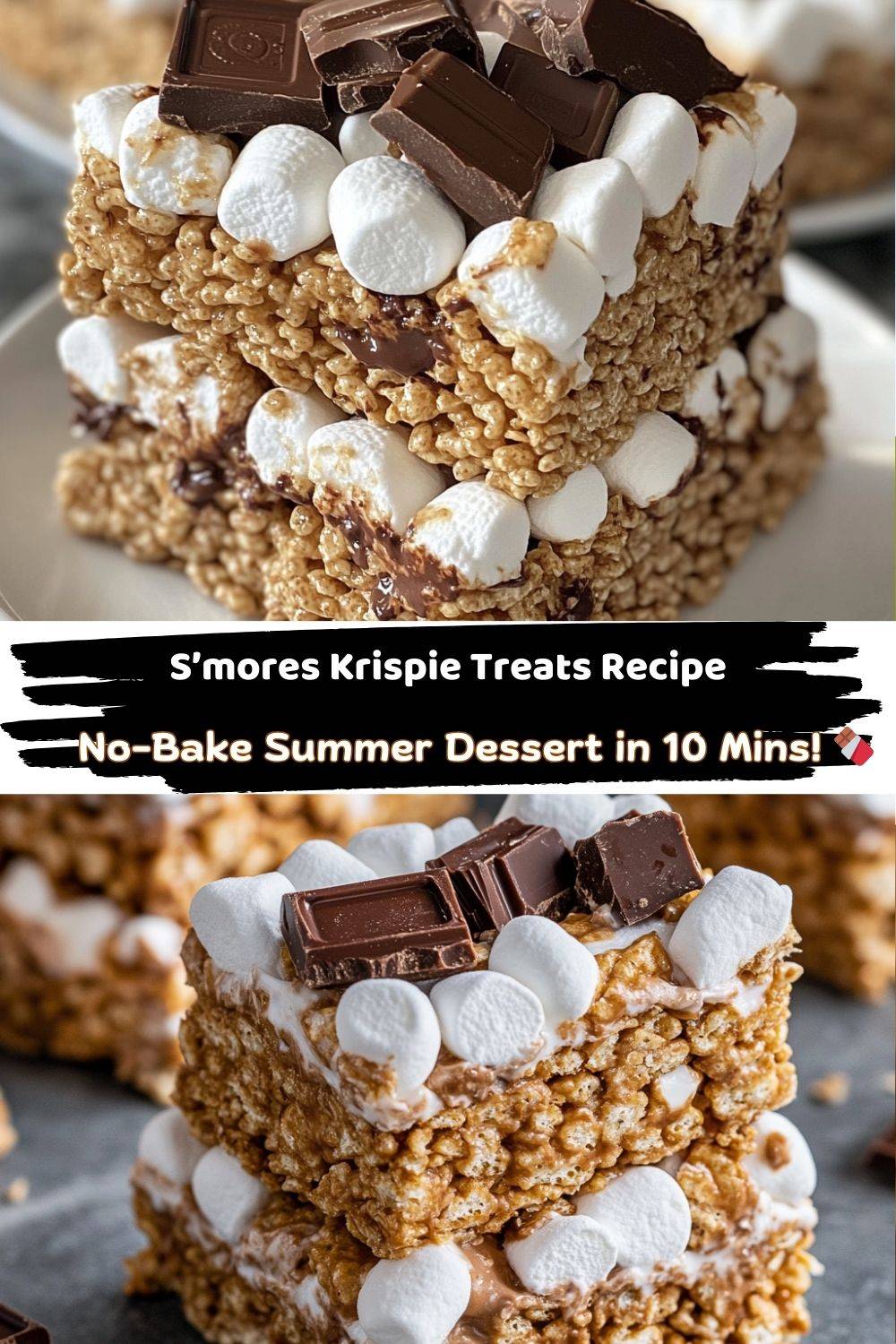 S’mores Krispie Treats