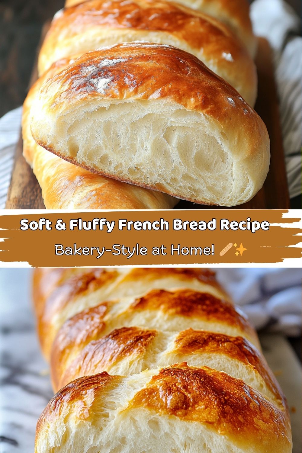 Soft & Fluffy French Bread