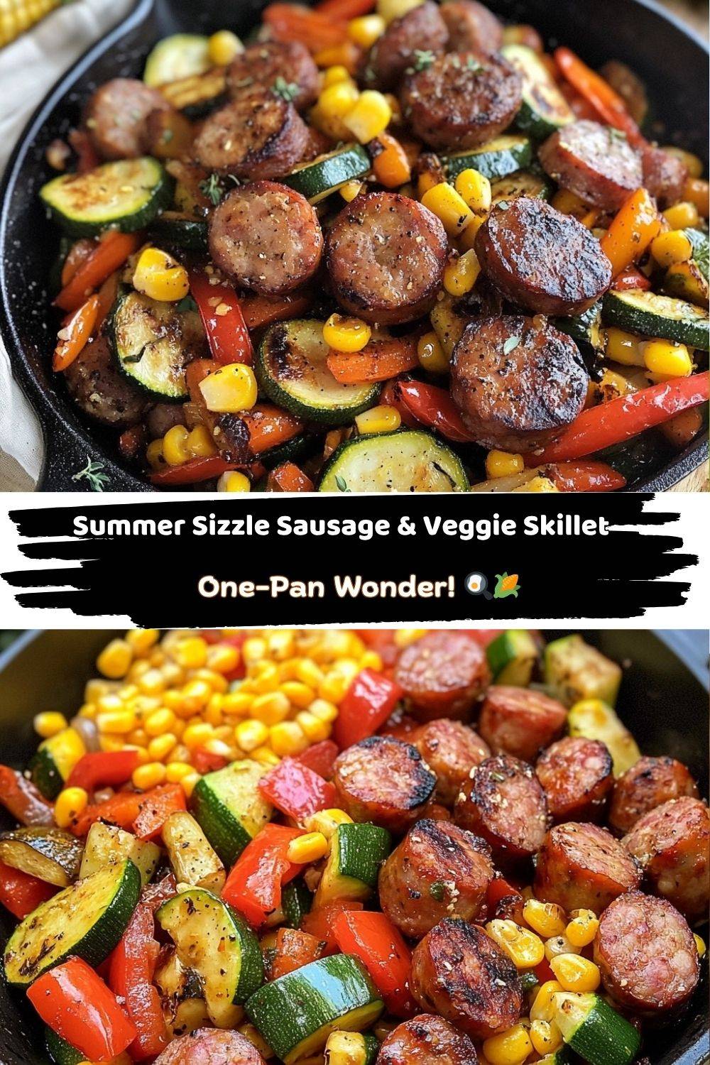 Sausage & Veggie Skillet