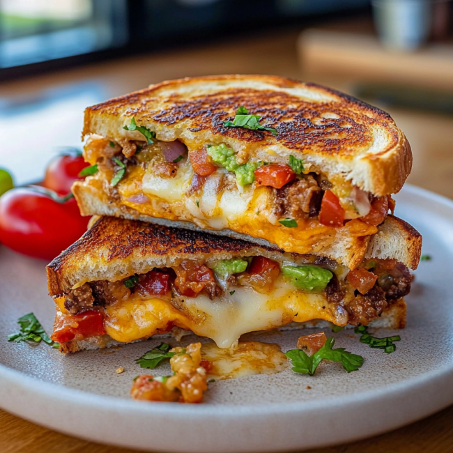 Taco Grilled Cheese