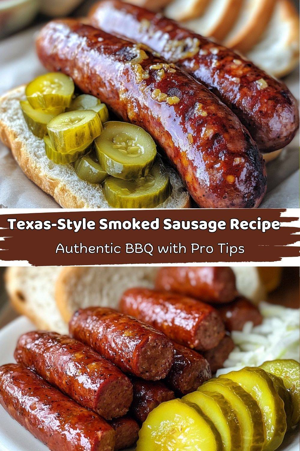 Texas-Style Smoked Sausage