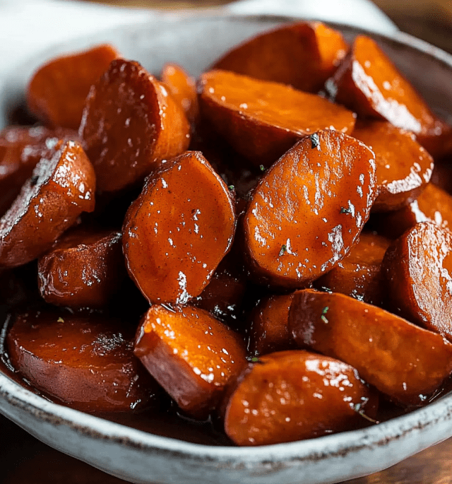 candied sweet potatoes