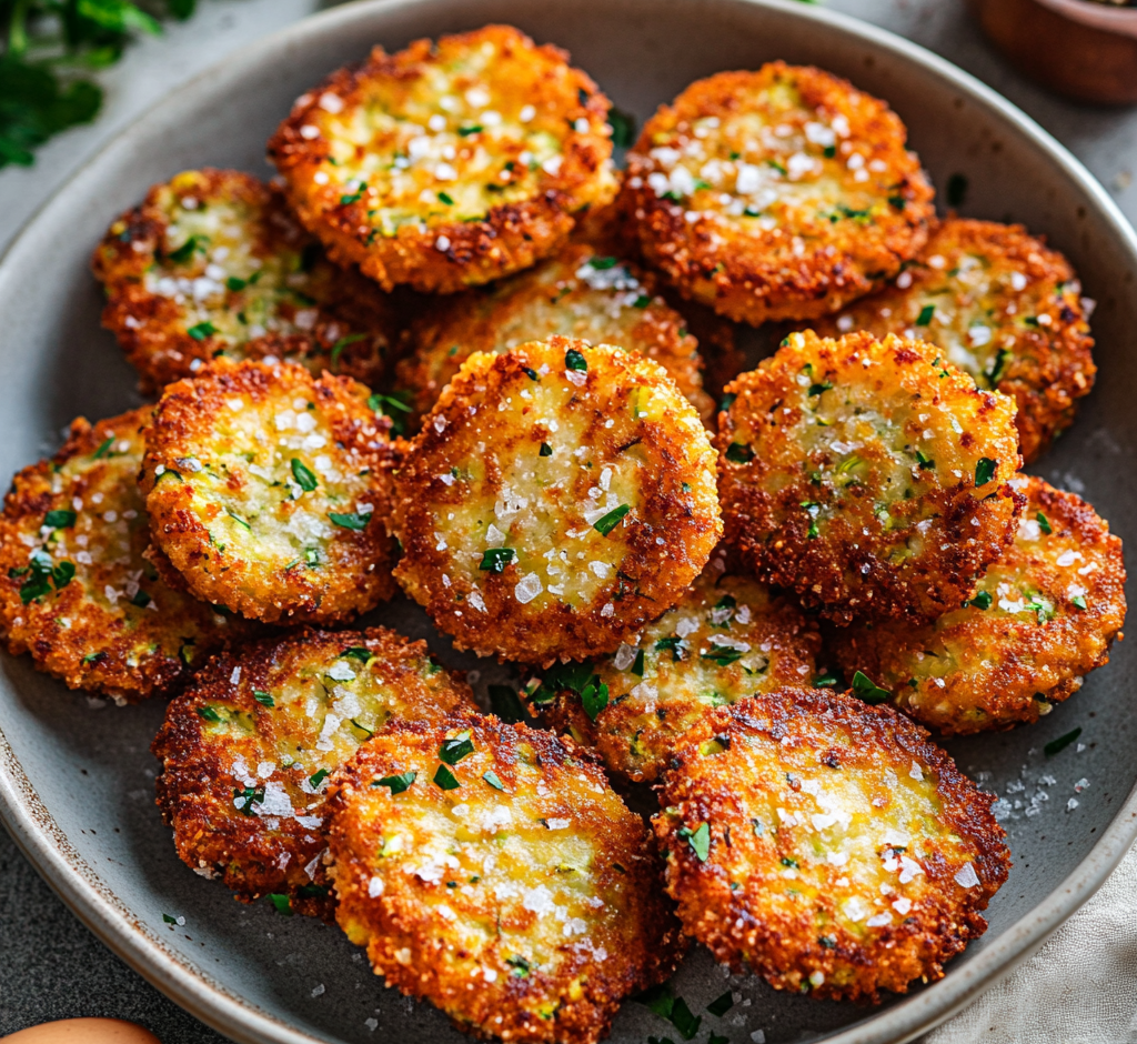 Crispy and Easy Zucchini Fritters