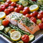 One-Pan Lemon Herb Salmon & Veggies