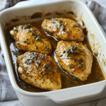 Easy Baked Honey Dijon Chicken