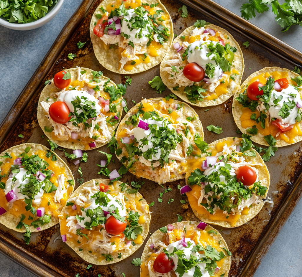 Mini Sheet Pan Tostadas