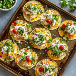 Mini Sheet Pan Tostadas