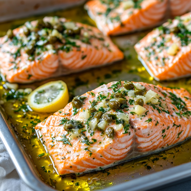 Baked Dijon Salmon