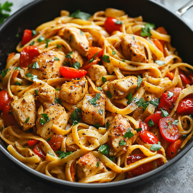 High-Protein Cajun Pasta