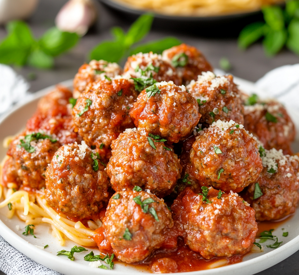 Melt-In-Your-Mouth Italian Meatballs
