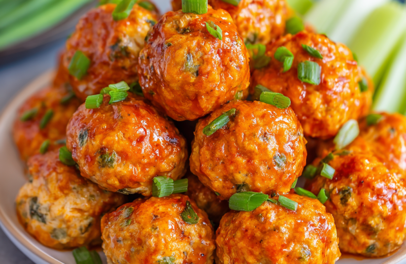 Buffalo Chicken Meatballs