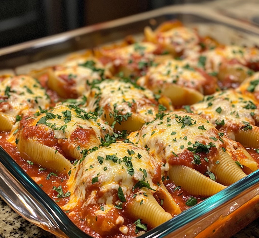 Cheesy Stuffed Shells Recipe