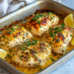 Garlic Butter Baked Chicken Breast