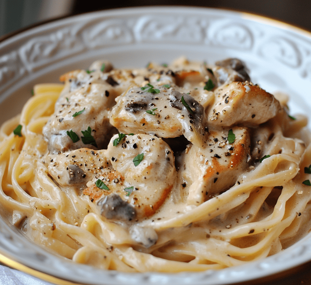 Creamy Chicken Linguine