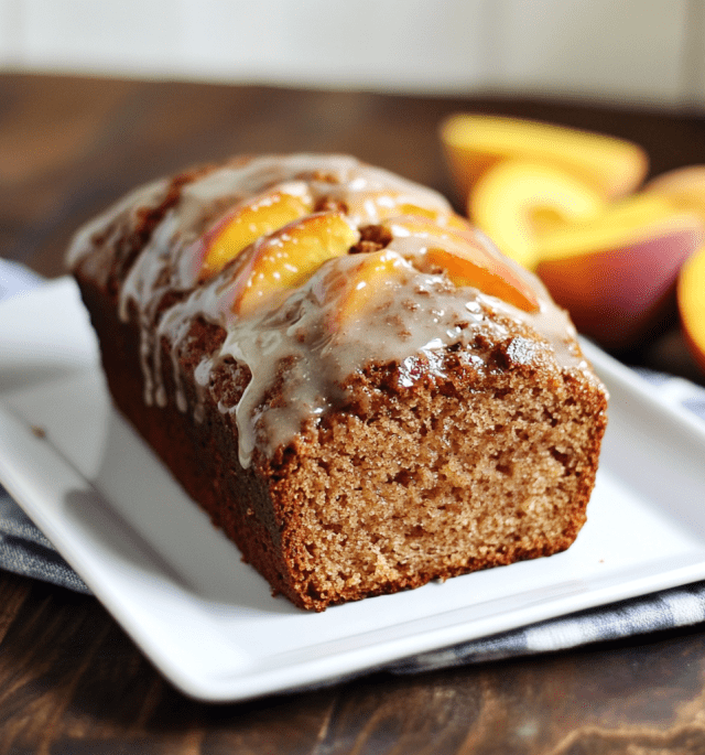 Cinnamon Peach Bread Recipe