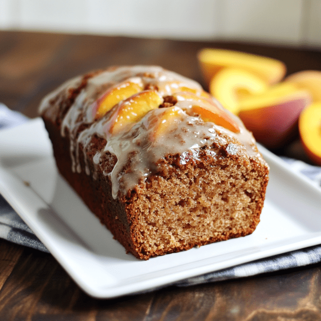 Cinnamon Peach Bread Recipe