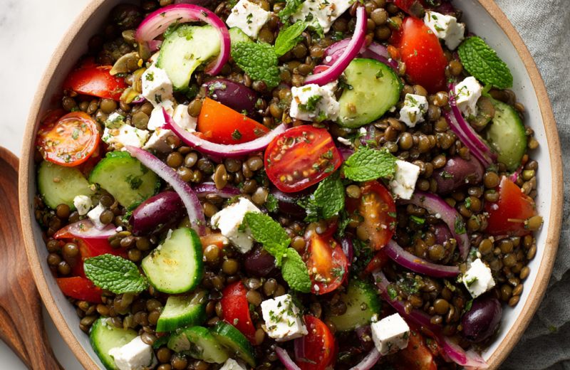 Mediterranean Lentil Salad