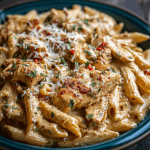 Crock Pot Creamy Cajun Chicken Pasta