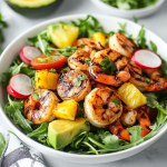 Spicy Grilled Shrimp Salad