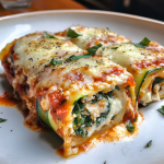 Zucchini Lasagna Roll-Ups