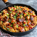 One-Pan Bold Honey BBQ Chicken Rice