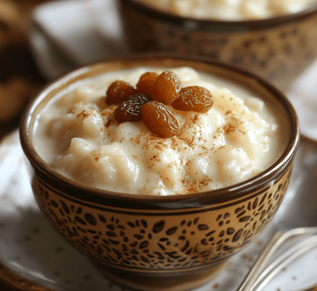 Creamy Old-Fashioned Rice Pudding