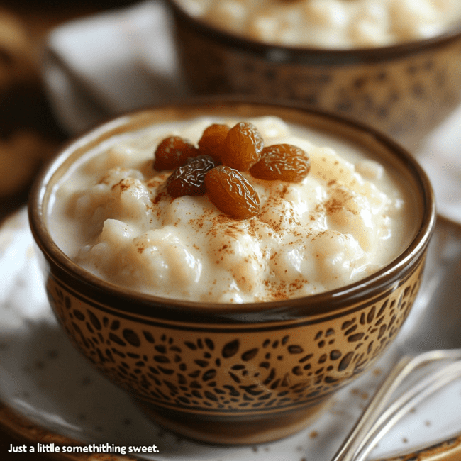 Creamy Old-Fashioned Rice Pudding