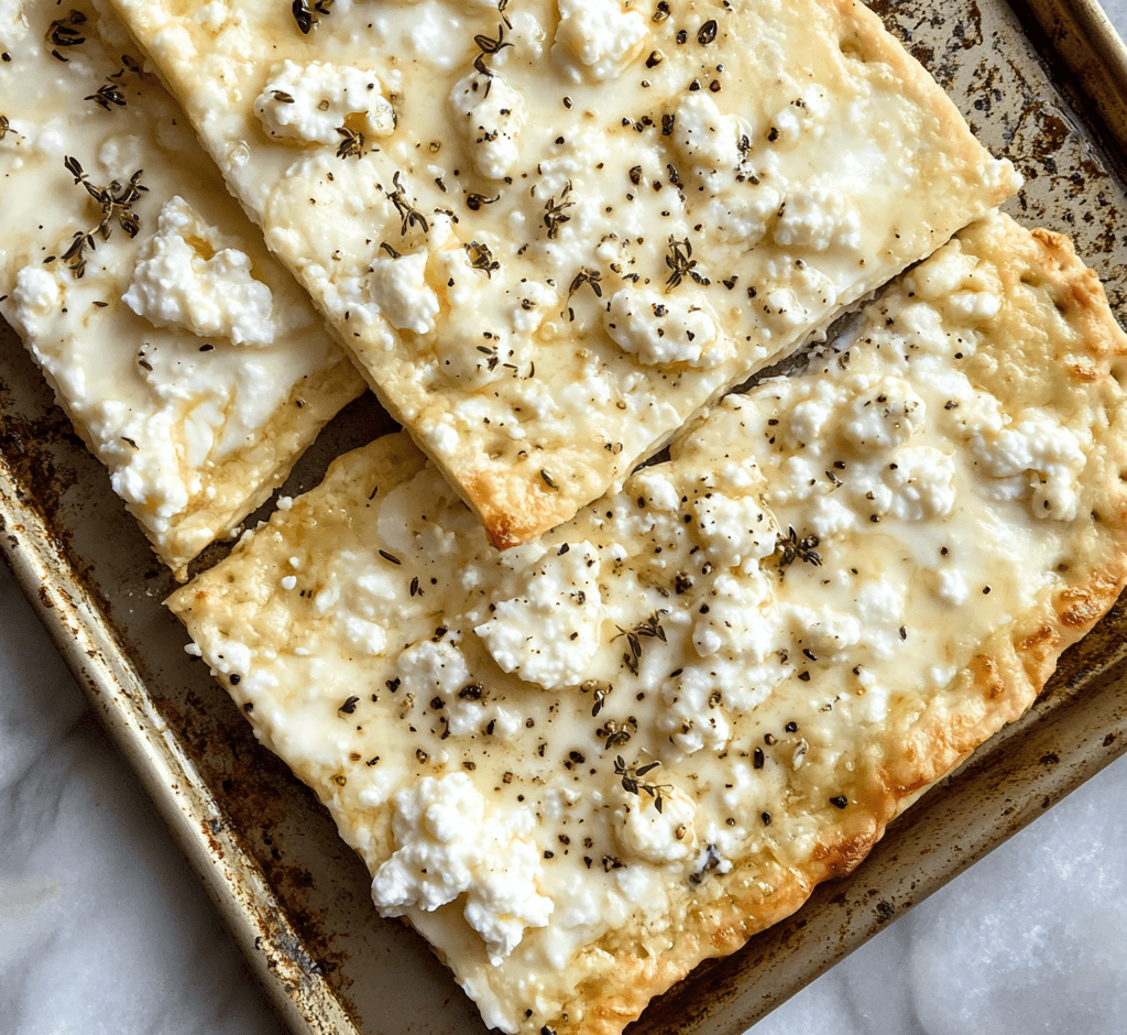 Cottage Cheese Flatbread