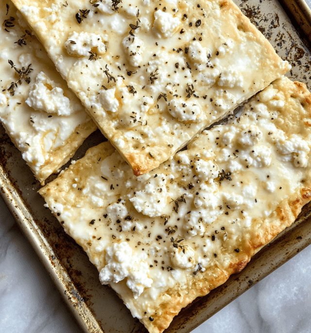 Cottage Cheese Flatbread