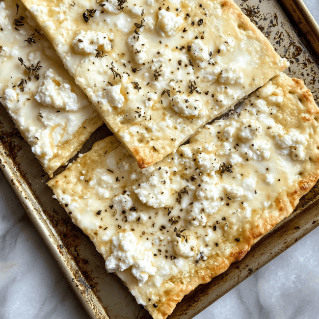 Cottage Cheese Flatbread