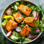Flaky Salmon Salad