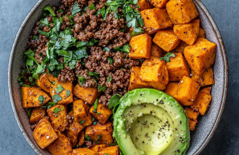 Simple Beef, Sweet Potato