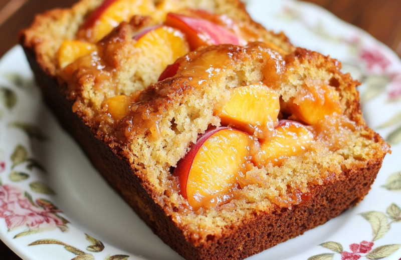 Southern Peach Bread