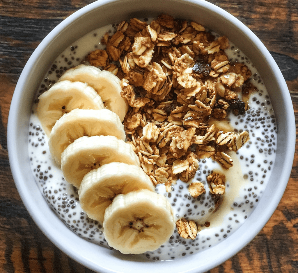 Banana Chia Yogurt Bowl Recipe