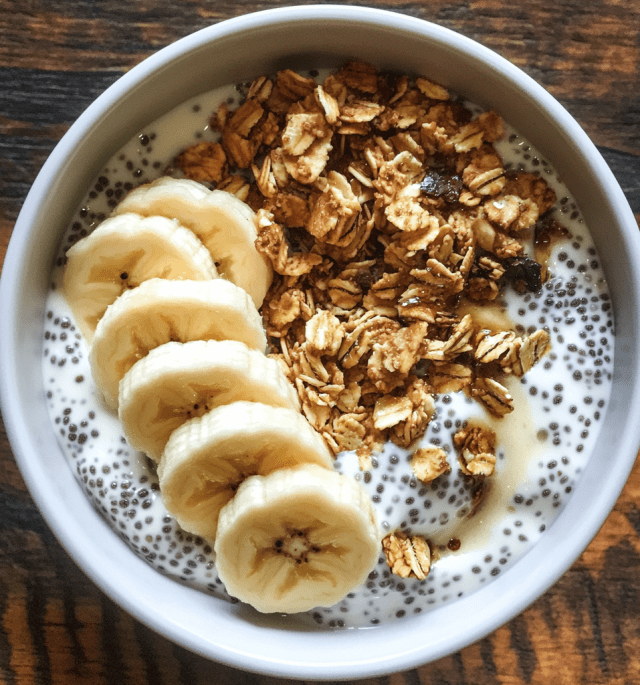 Banana Chia Yogurt Bowl Recipe