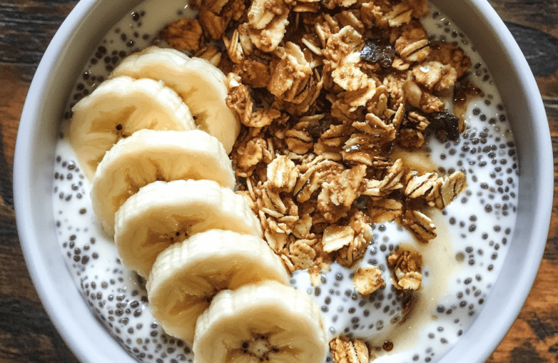Banana Chia Yogurt Bowl Recipe