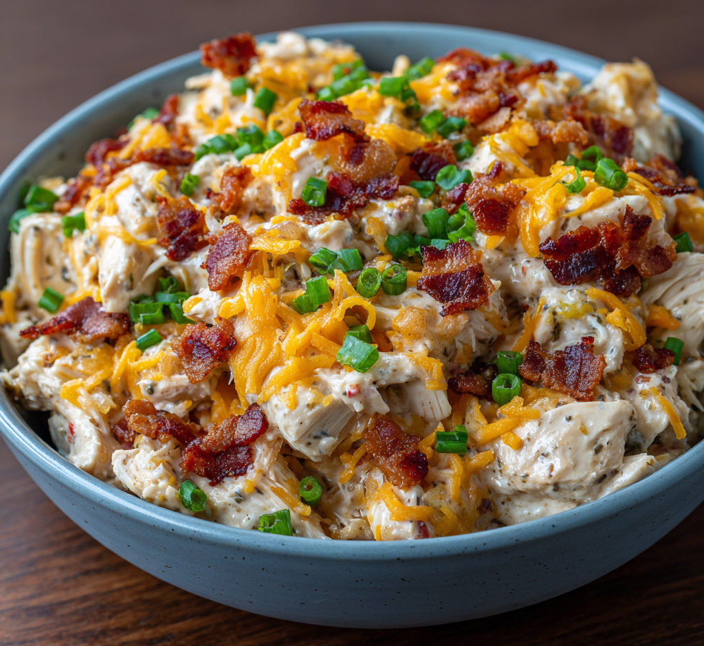 Creamy Crockpot Crack Chicken