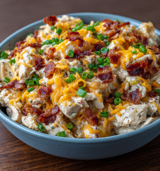 Creamy Crockpot Crack Chicken