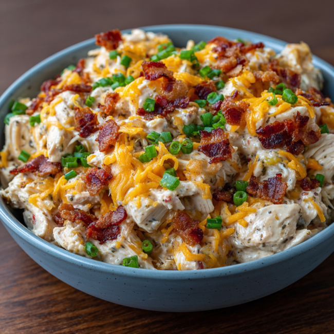 Creamy Crockpot Crack Chicken