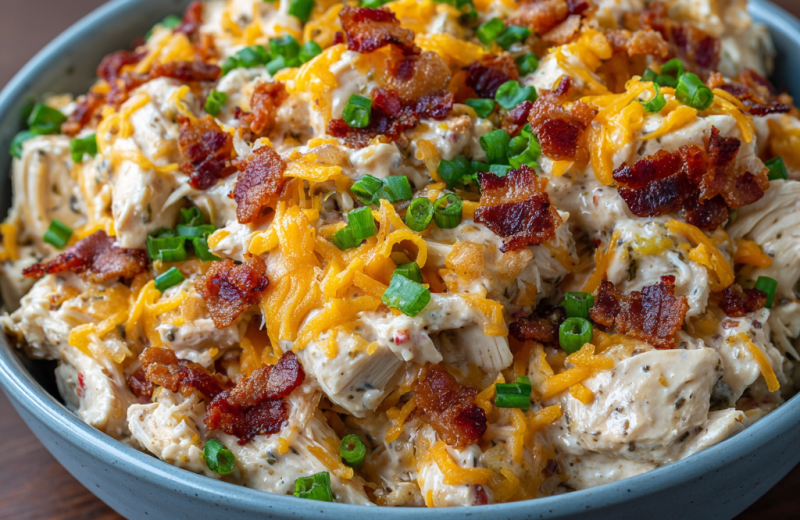 Creamy Crockpot Crack Chicken