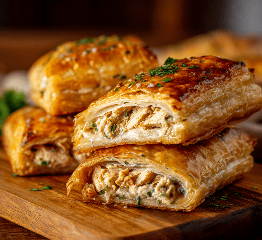 Creamy Chicken Puff Pastry