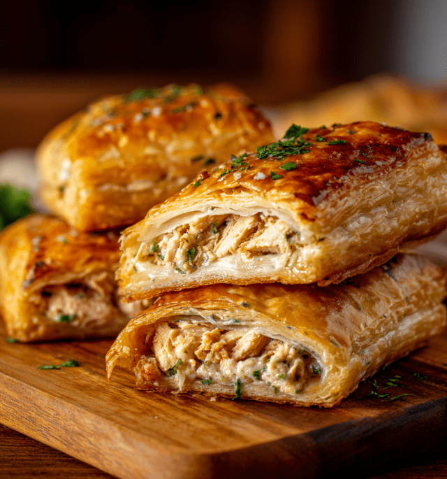 Creamy Chicken Puff Pastry