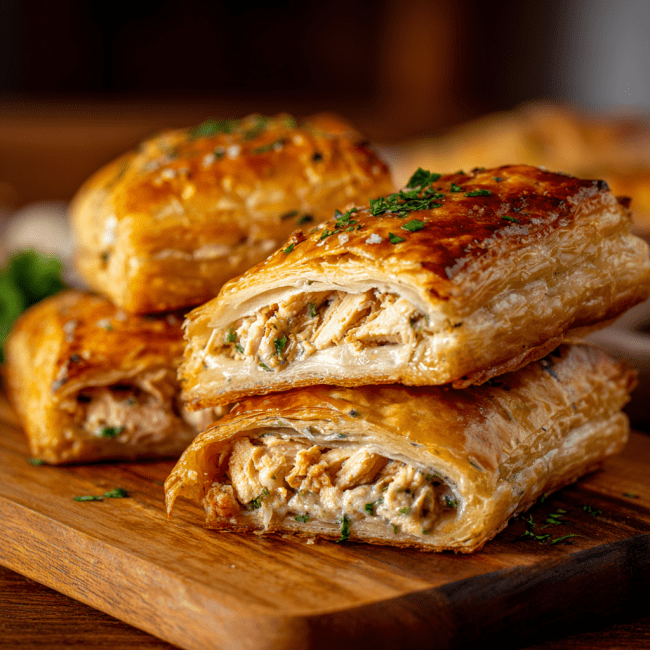 Creamy Chicken Puff Pastry